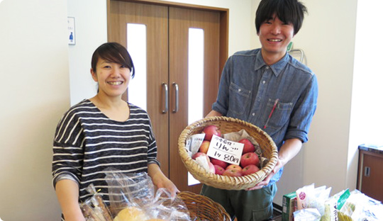 素材にこだわった食事を提供「ゆいま～る食堂」